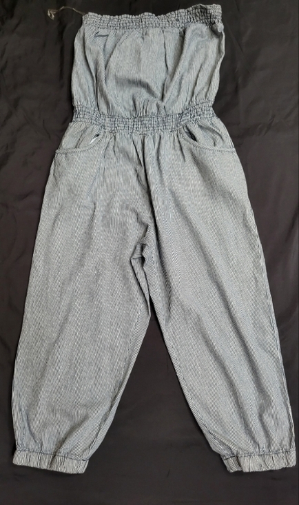 Love By Chesley Pants - Love By Chesley Blue/White Jumpsuit Women Sixe XL